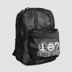 187 Killer Mesh Backpack Black