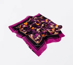 34PAVI222 Purple scarf