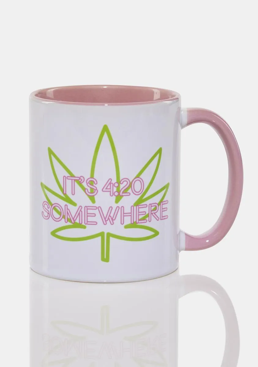 420 Somewhere Mug-