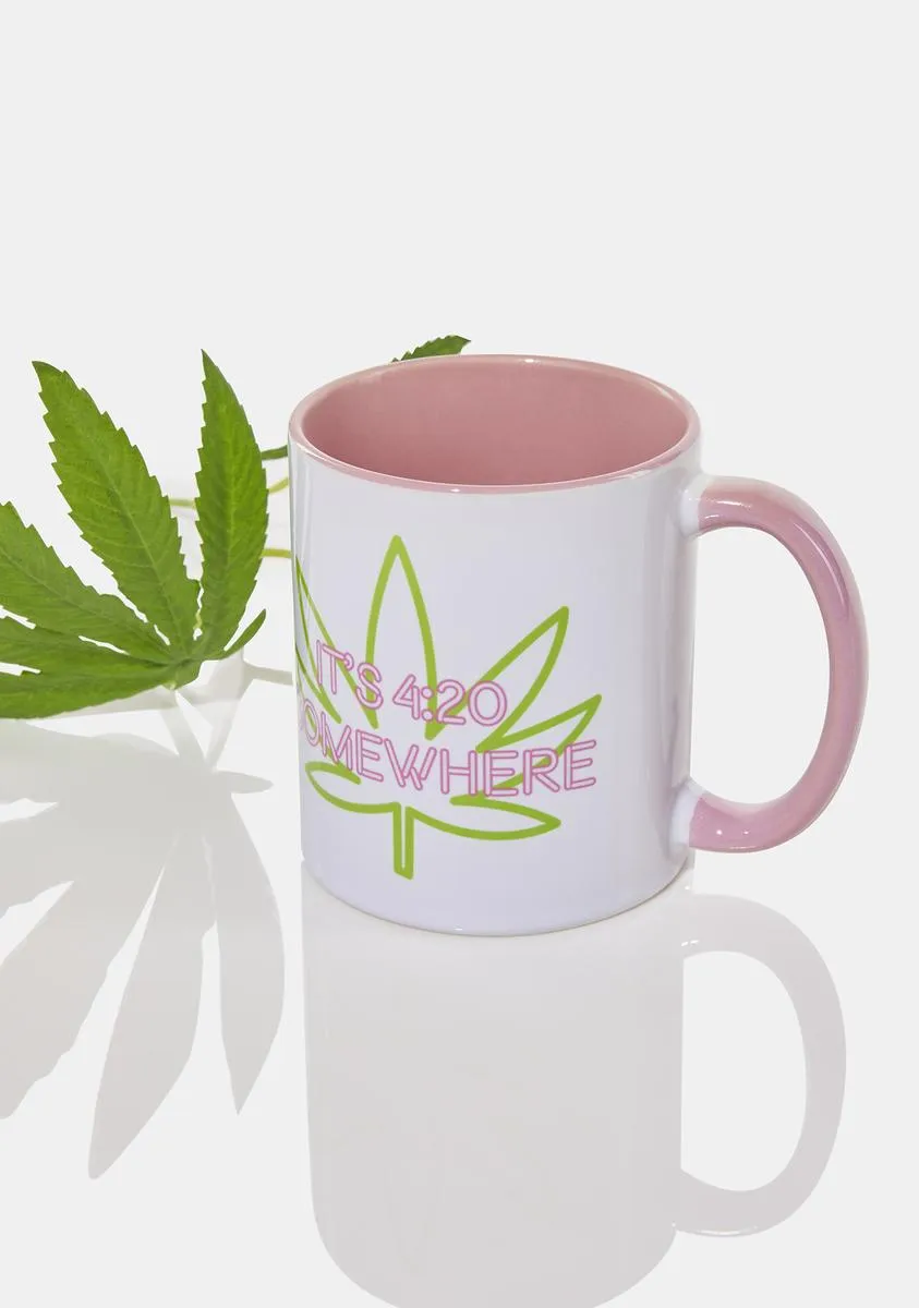 420 Somewhere Mug-