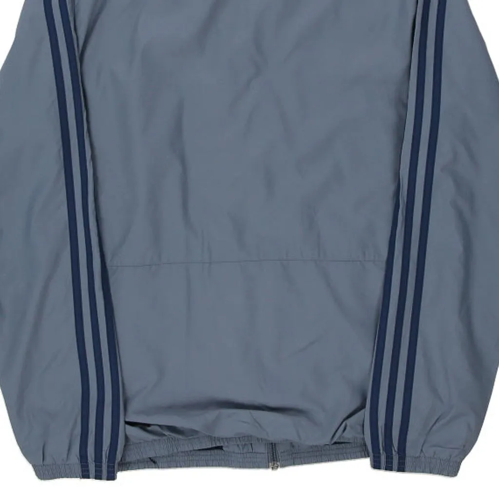 Adidas Jacket - Medium Blue Polyester