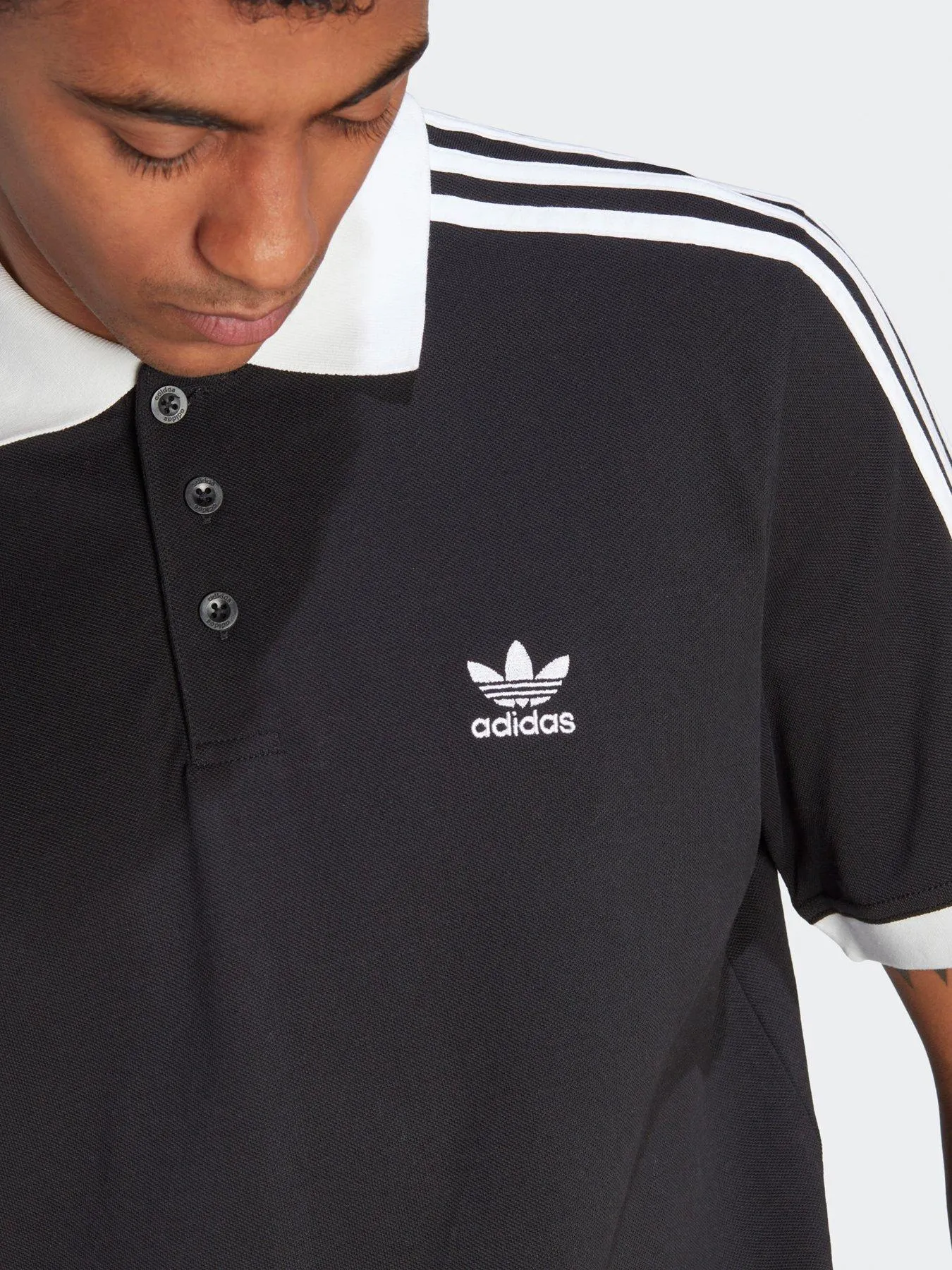 adidas Originals Mens 3-stripes Polo