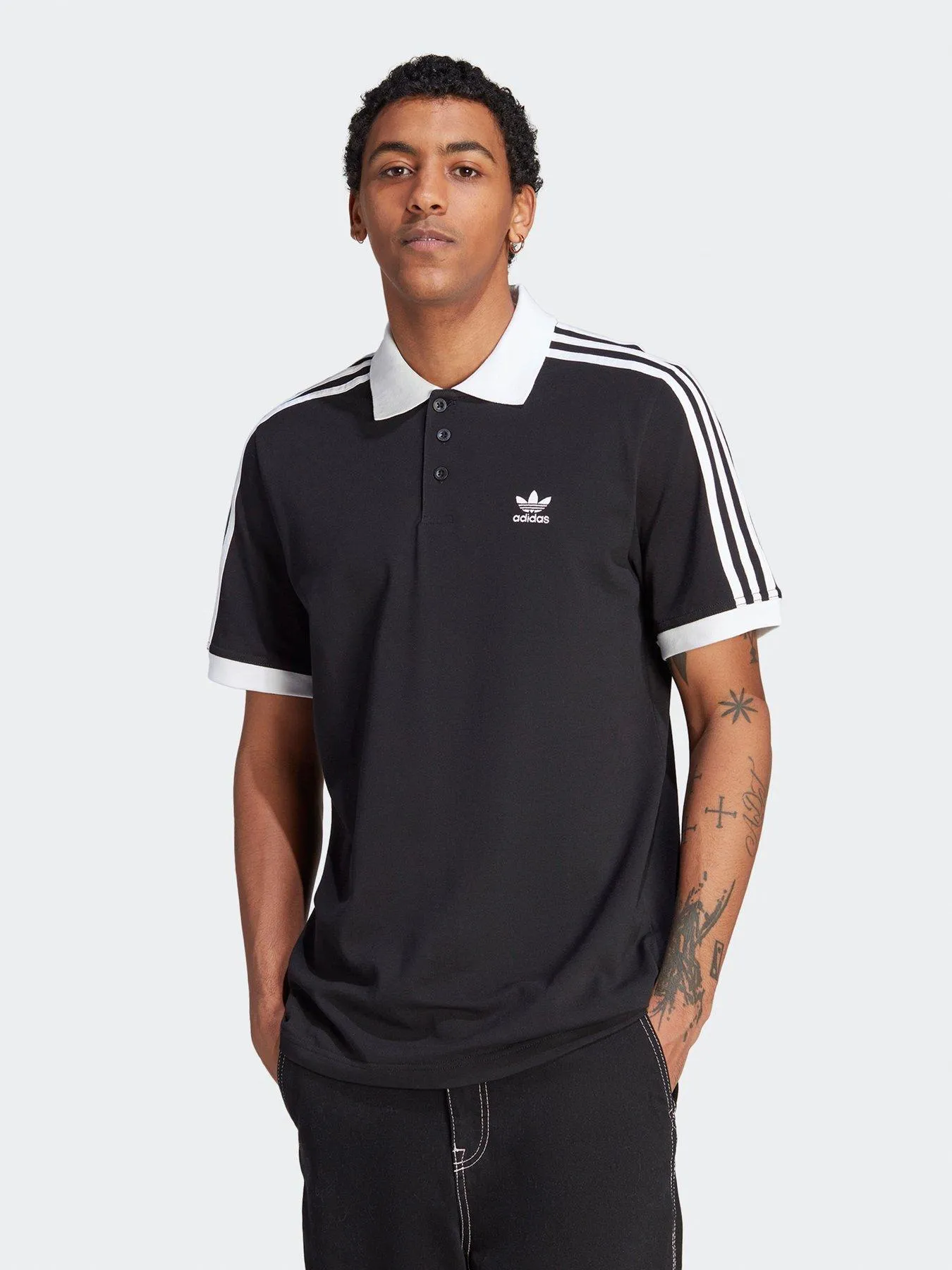 adidas Originals Mens 3-stripes Polo