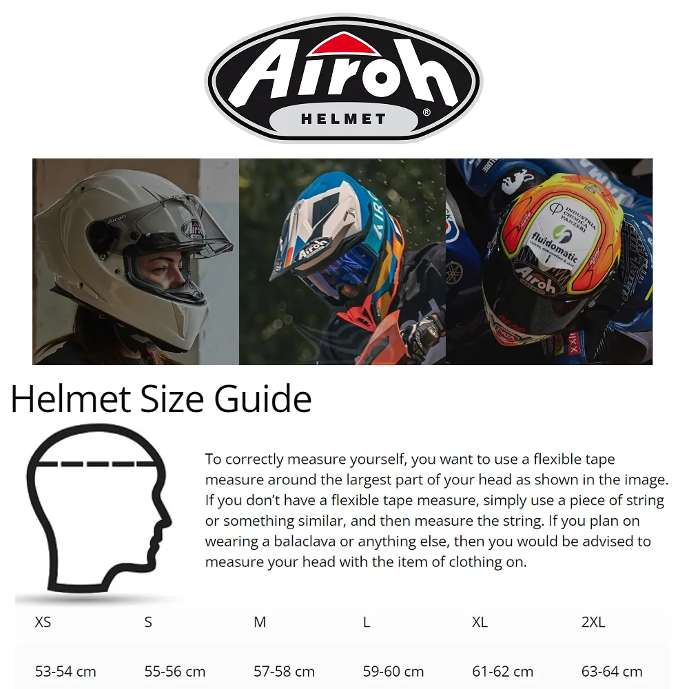 Airoh TRR-S Plain Helmet