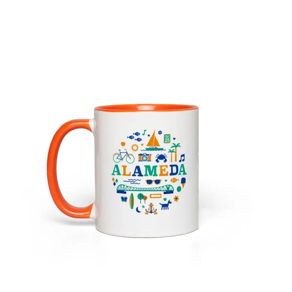 ALAMEDA RETRO Accent Mug