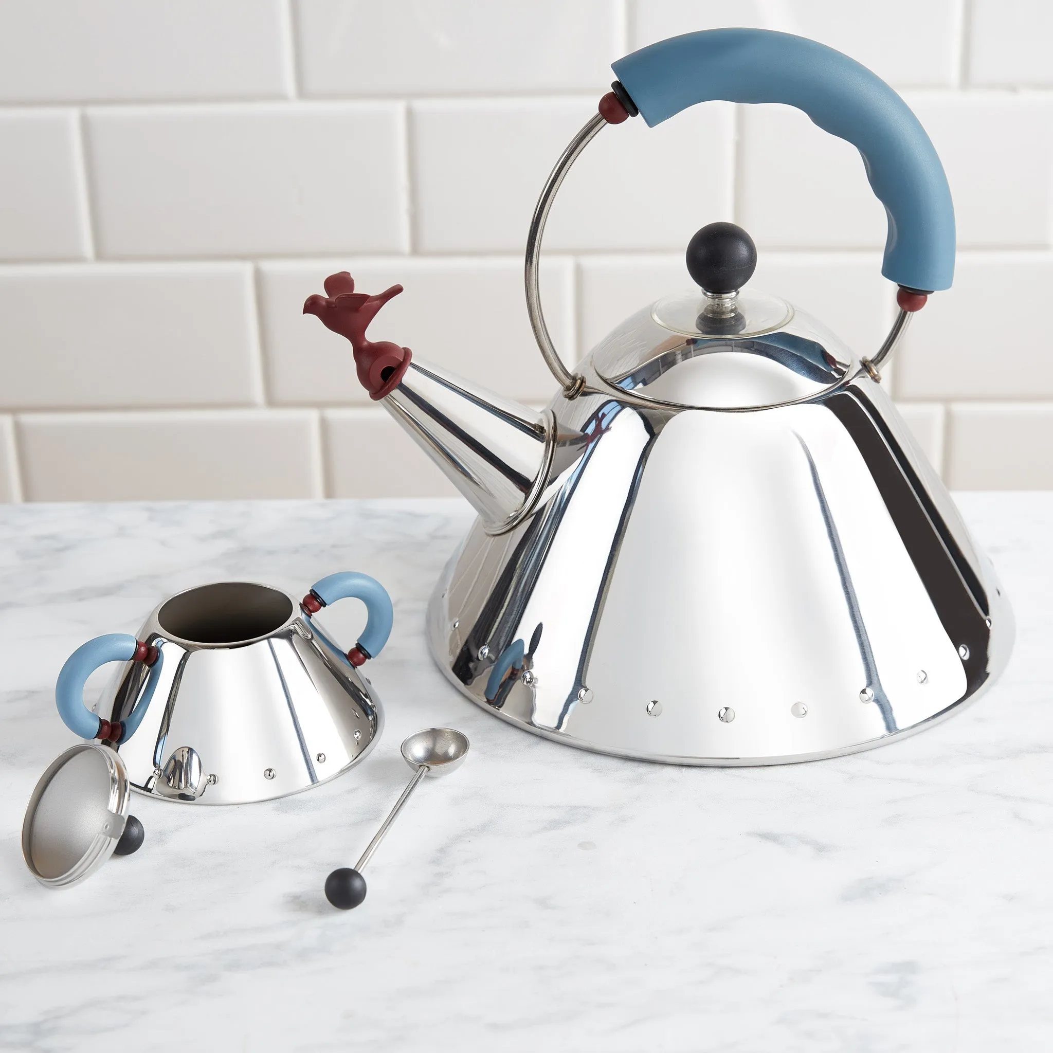 Alessi Michael Graves 9093 Kettle - Blue