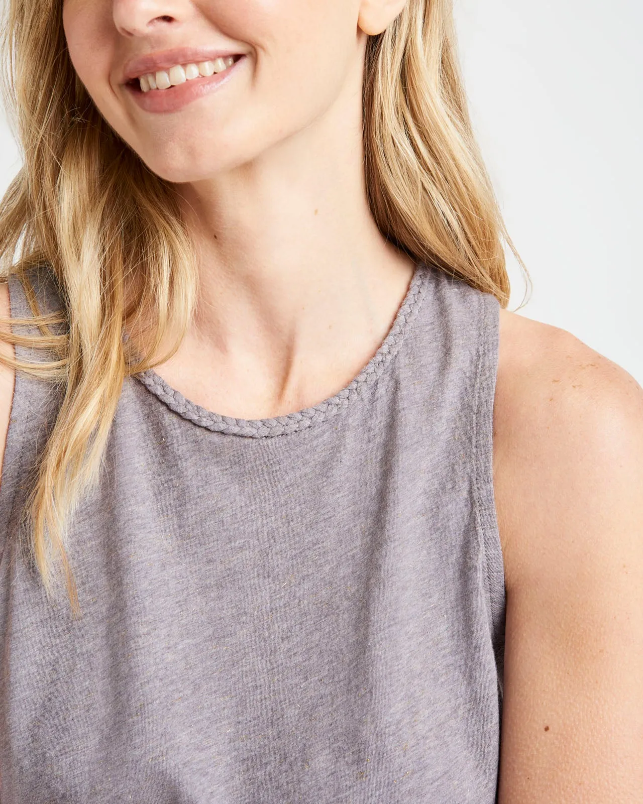 Ali Heather Lurex Tank