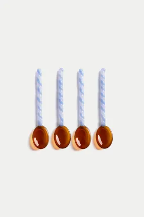 Amber Duet Spoon Set of 4