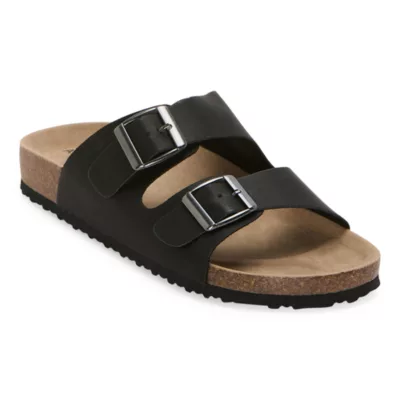 Arizona Jean Co Fireside Womens Footbed Sandals