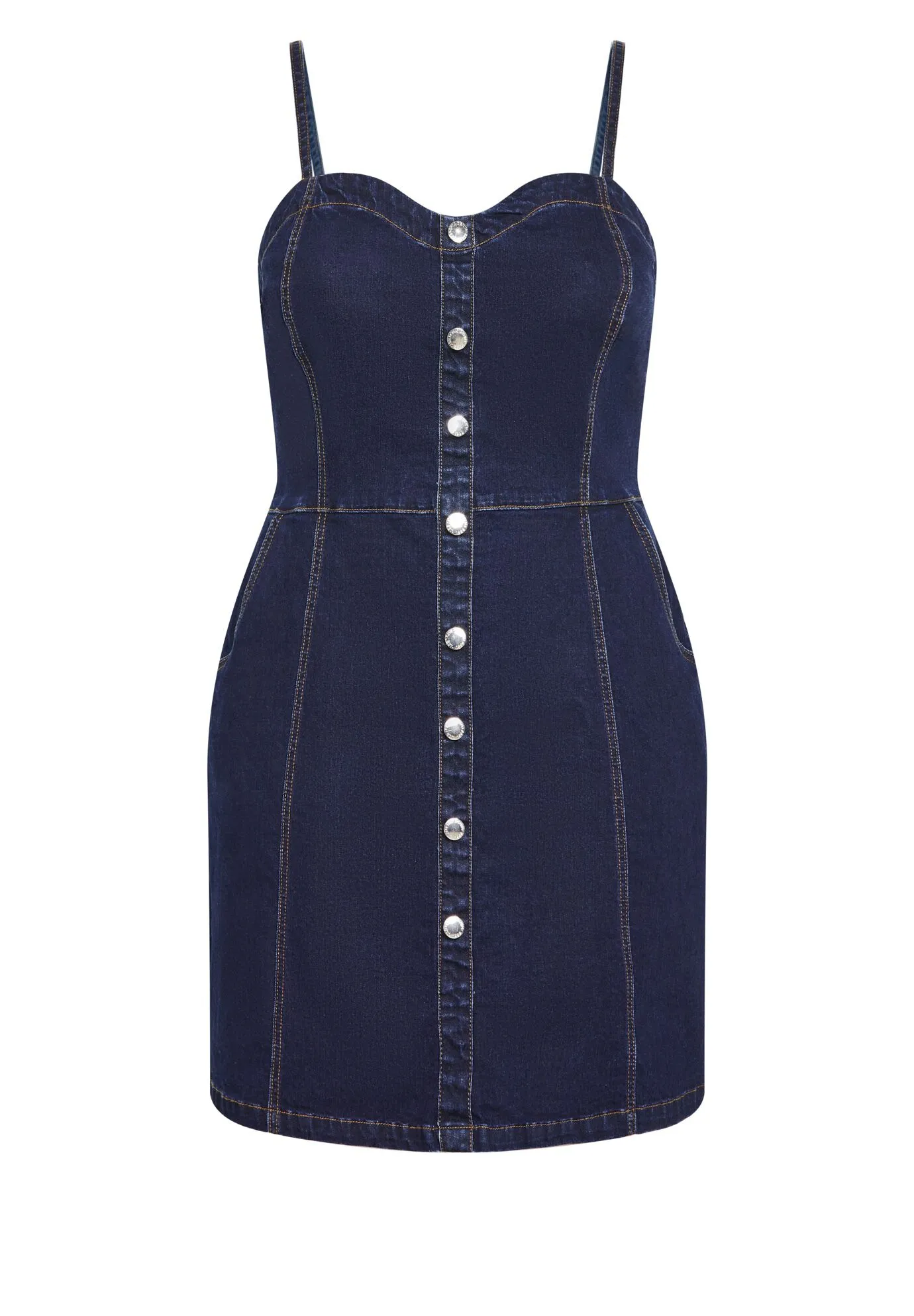 Ashlynn Dress - indigo