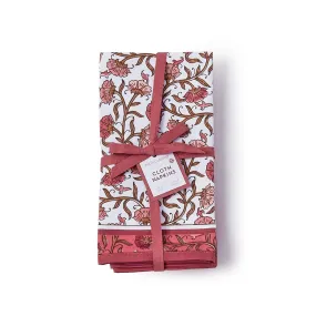 Autumn Blush Cloth Napkins (Set of 4)