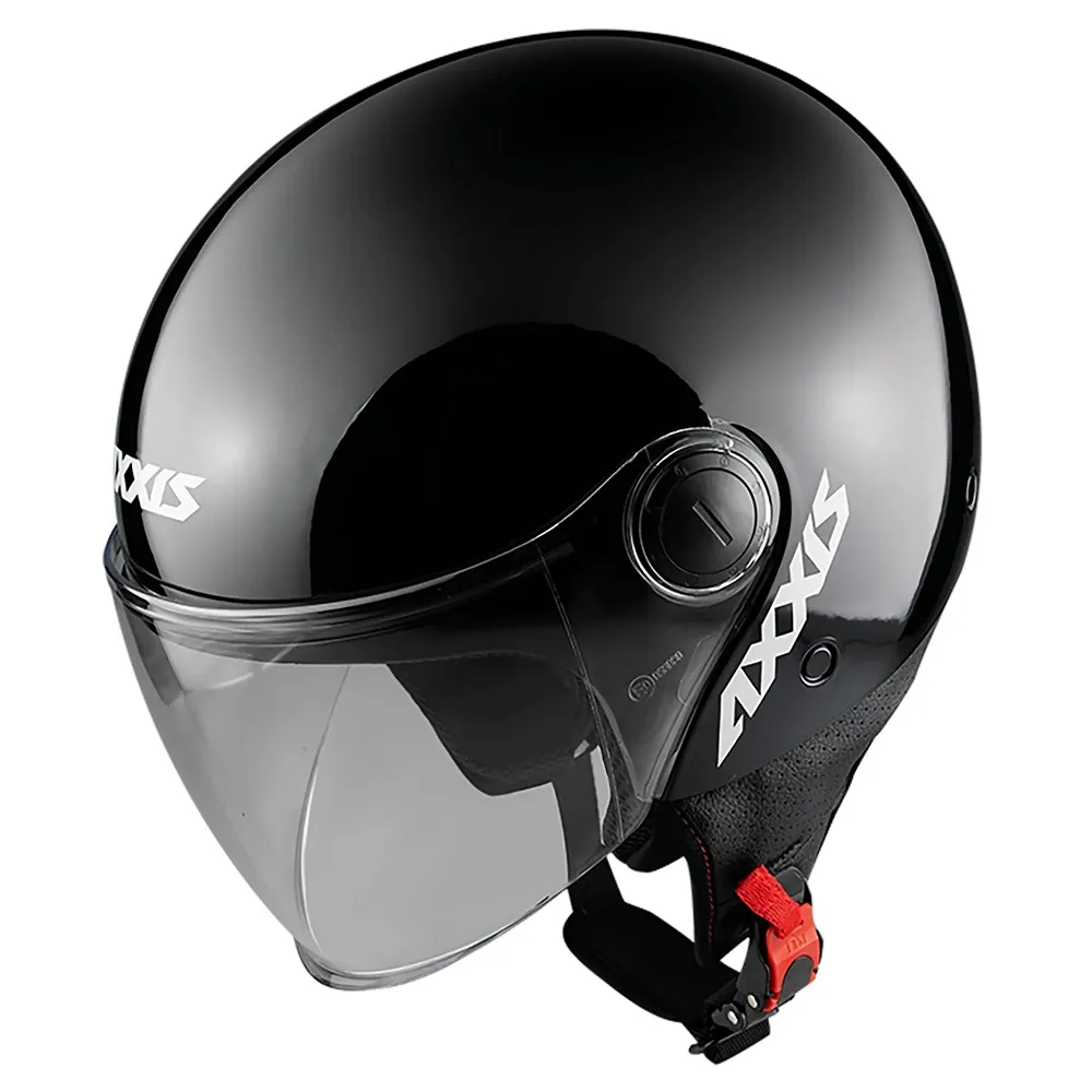 Axxis Square Plain Helmet - Black