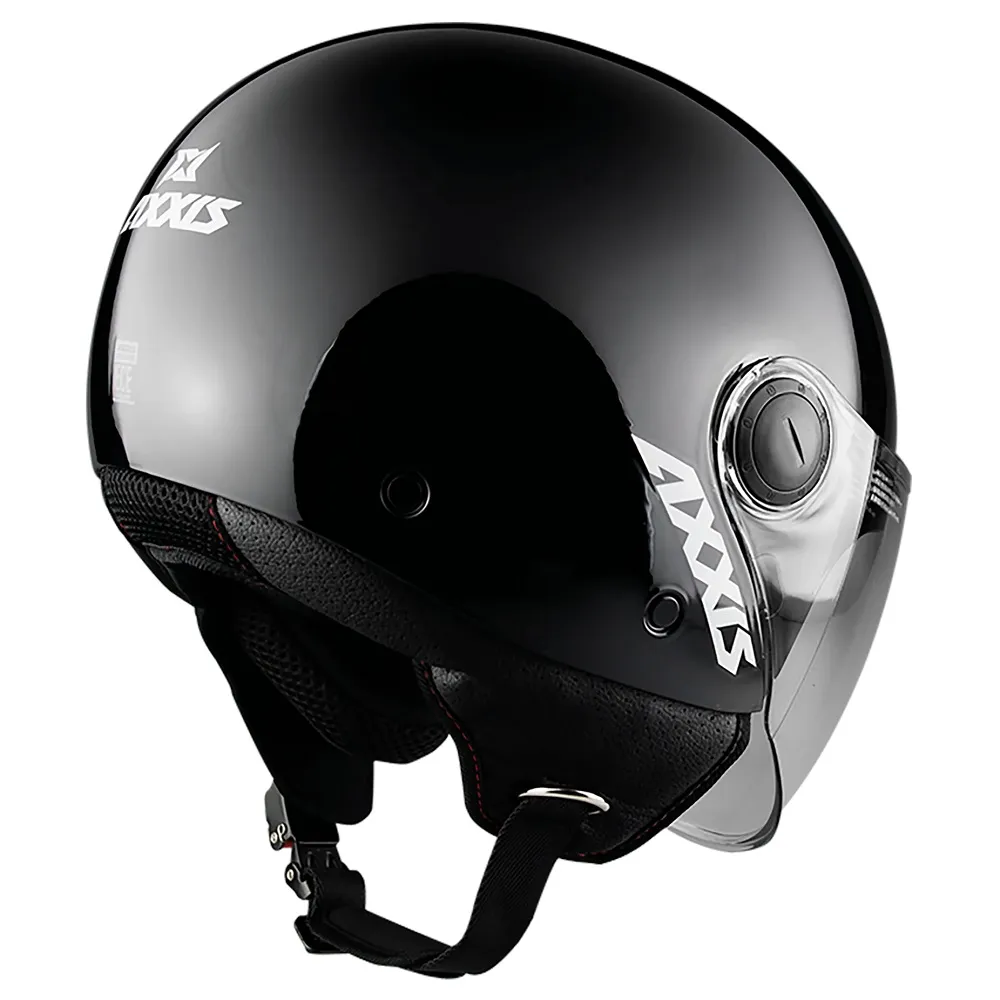 Axxis Square Plain Helmet - Black