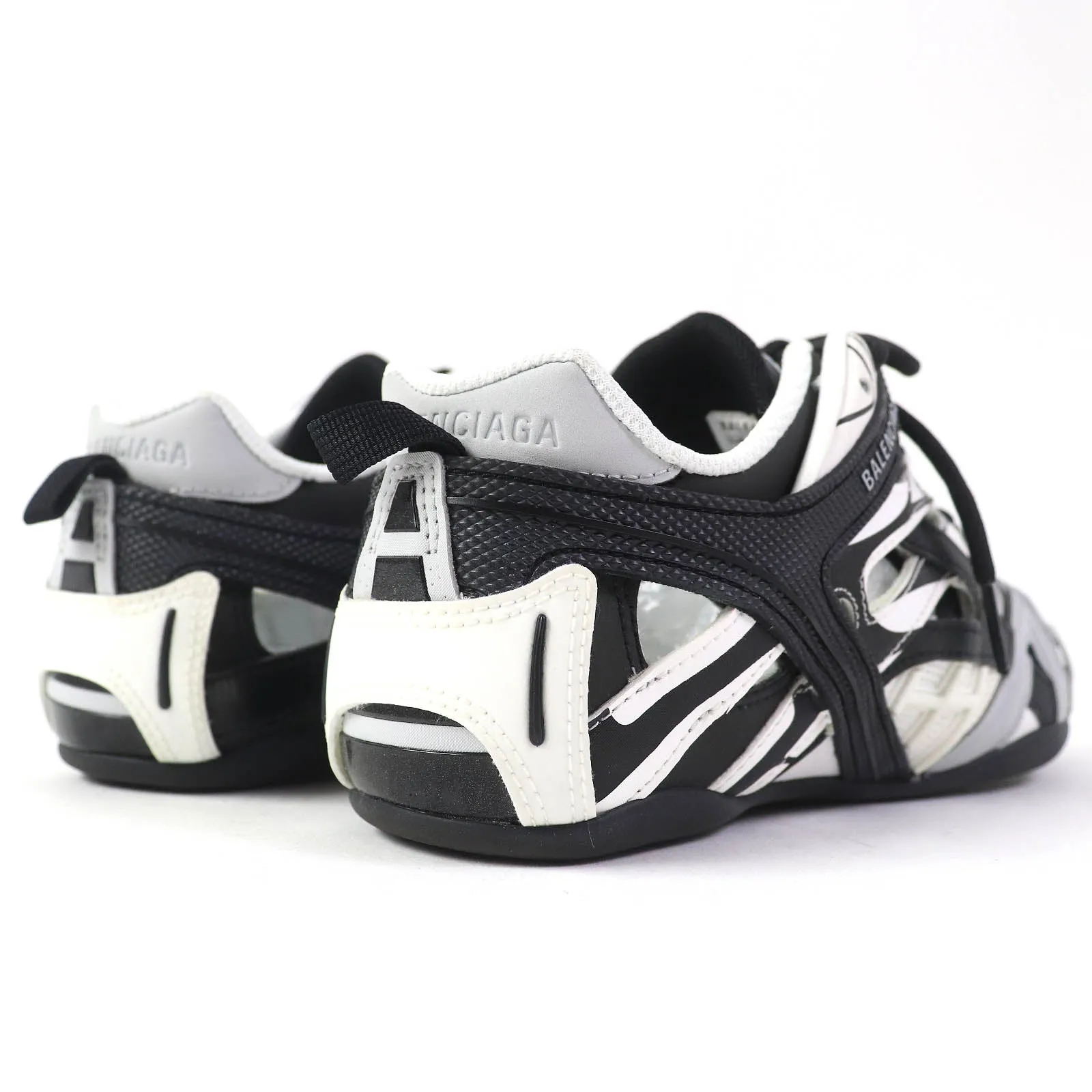 BALENCIAGA sneakers 624344 Black White Gray DRIVE Women