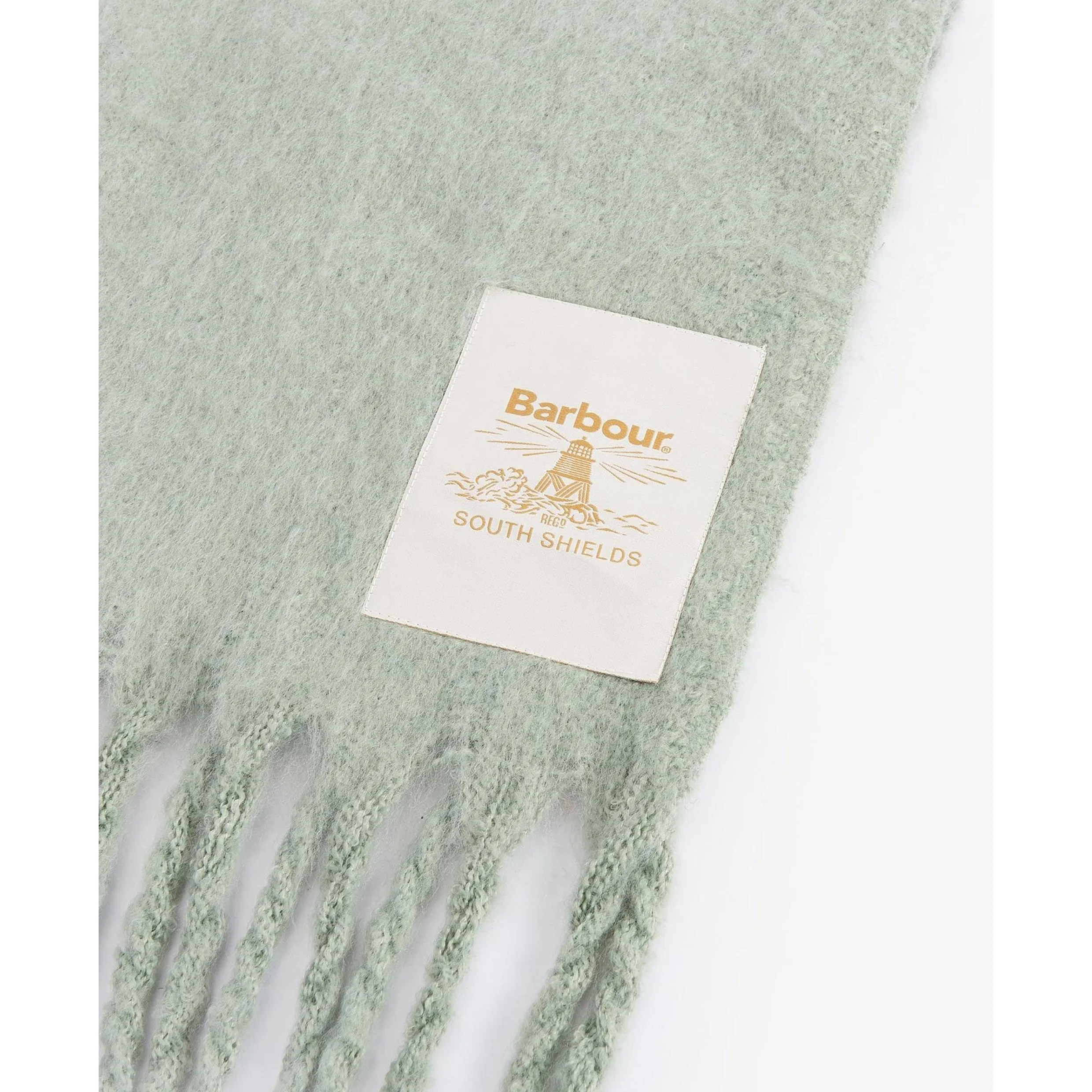 Barbour Ellison Scarf in Soft Mint LSC0458GN15