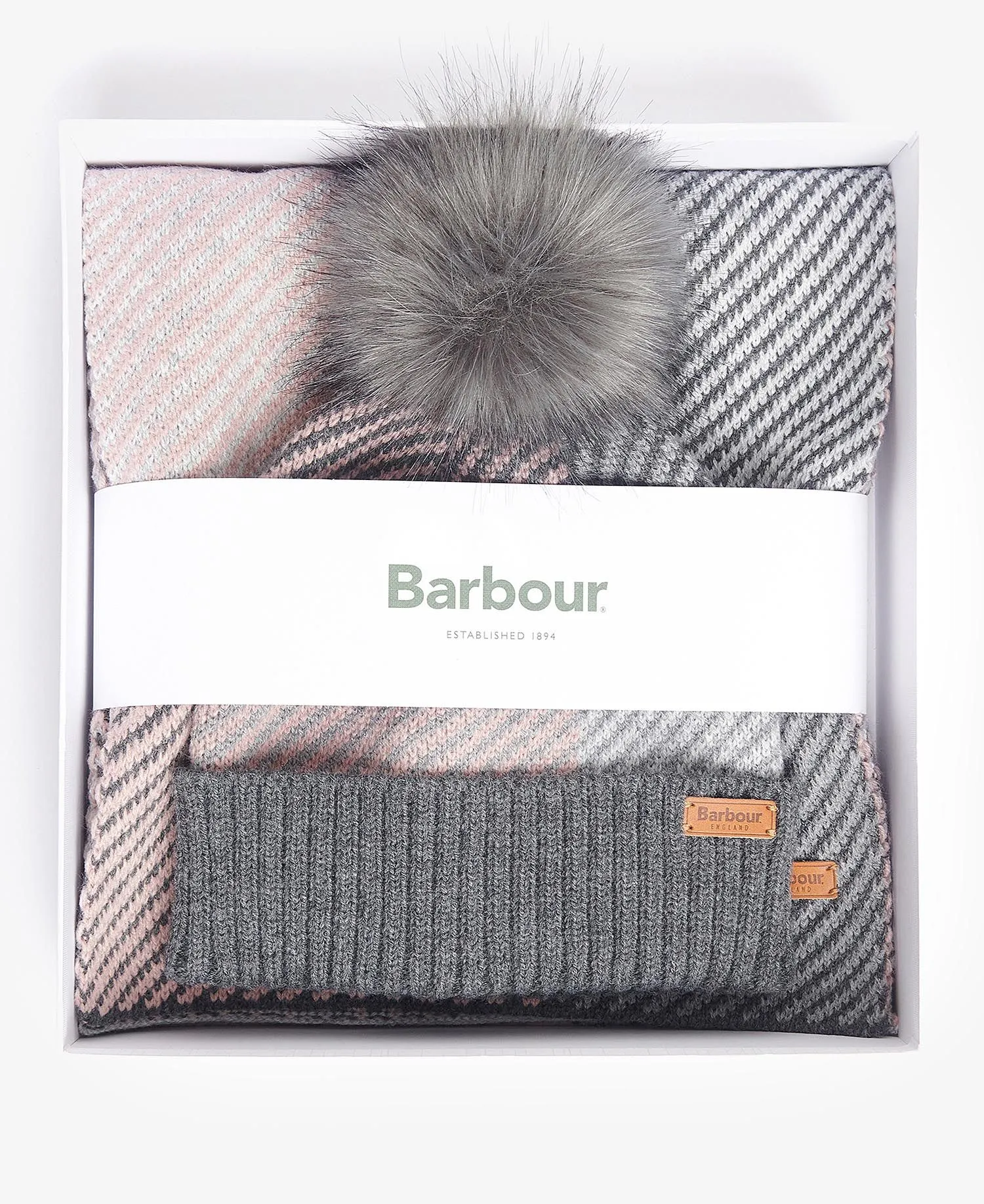 Barbour Nyla Beanie & Scarf Giftset LGS0088