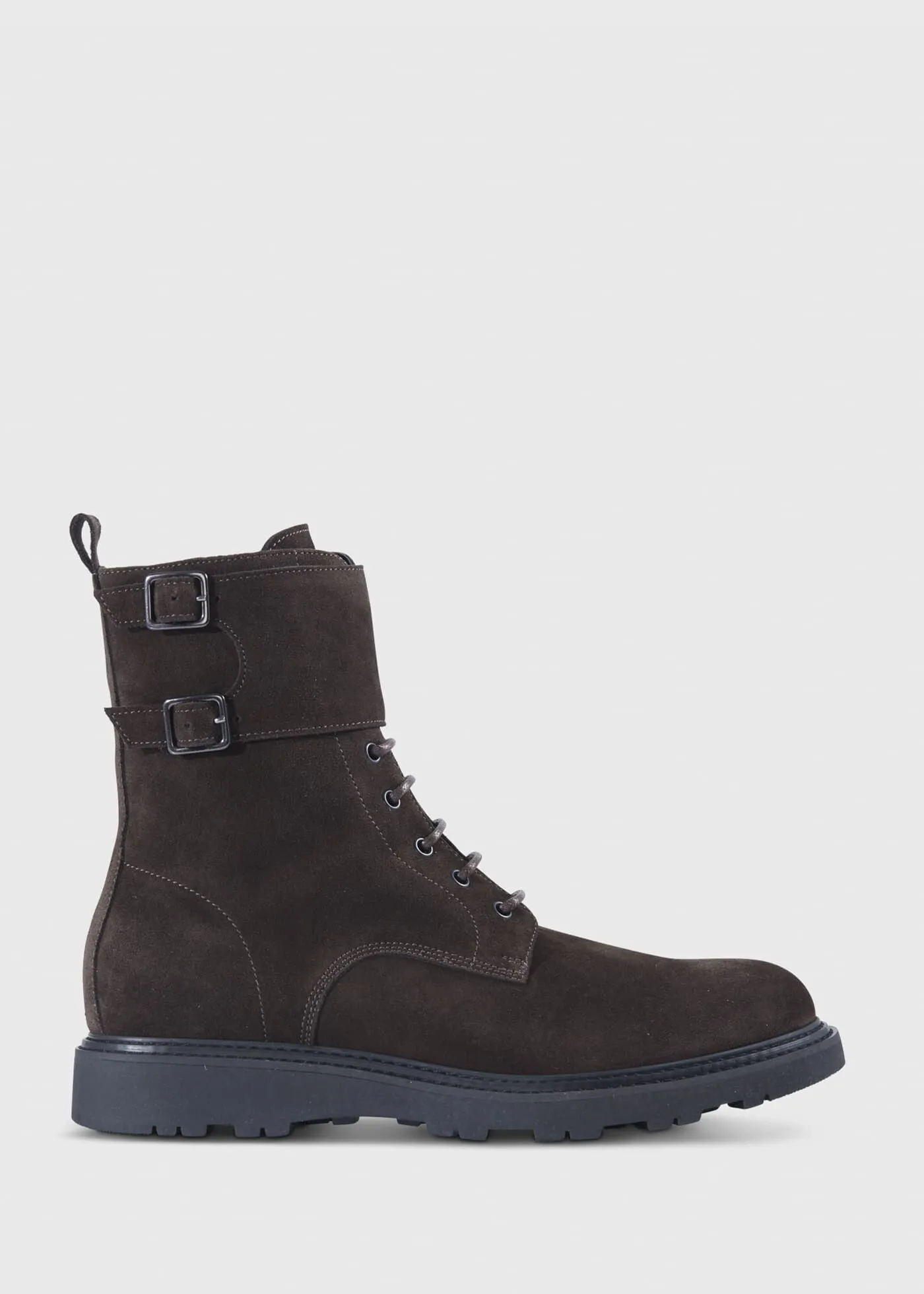 Barton Suede Lace-Up Boot