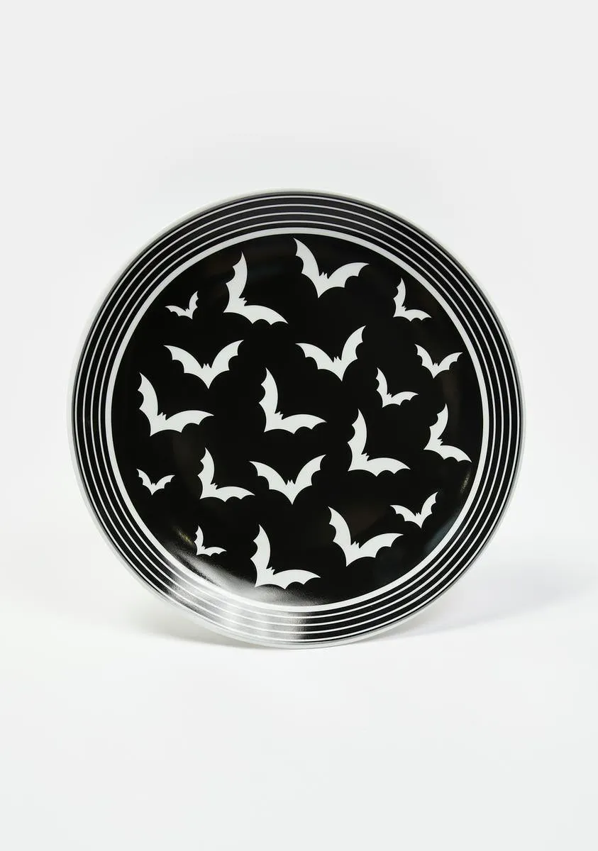 Bat Behavior Dinner Plate-