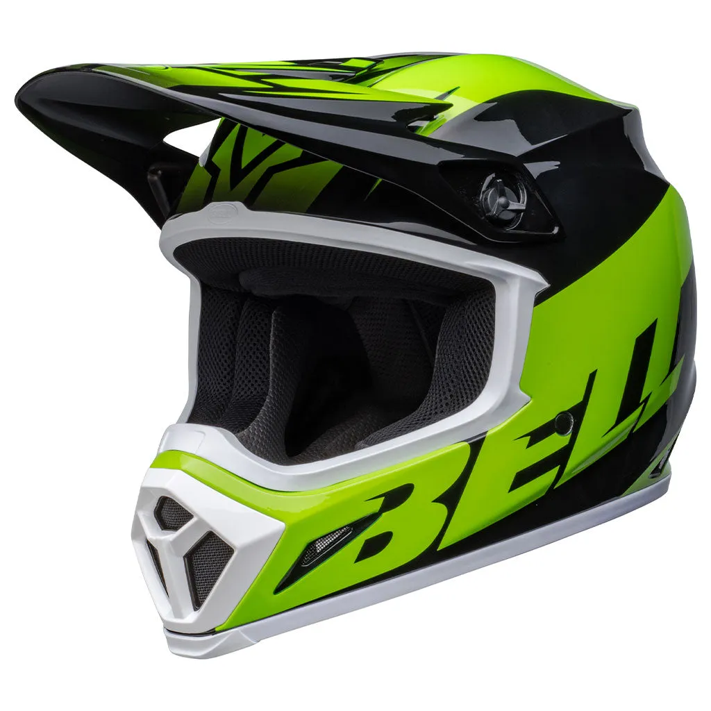 Bell - MX-9 MIPS Disrupt Black/Flo Green Helmet