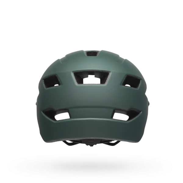 Bell Sidetrack Child Helmet - Matt Dark Green-KTM Orange - 2019