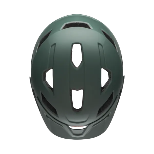 Bell Sidetrack Child Helmet - Matt Dark Green-KTM Orange - 2019