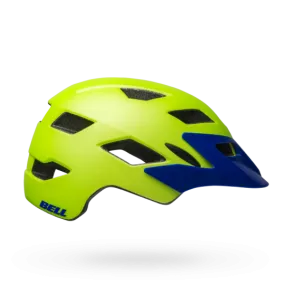 Bell Sidetrack Youth Helmet - Matt Bright Green-Blue - 2020