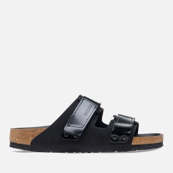 Birkenstock Women's Uji Slim-Fit Nubuck and Leather Double-Strap Sandals