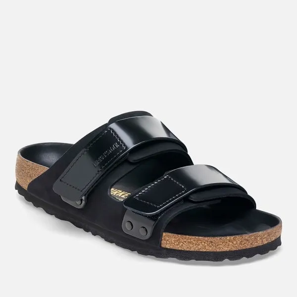 Birkenstock Women's Uji Slim-Fit Nubuck and Leather Double-Strap Sandals