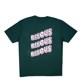 Bisous Skateboards - Sonics T-Shirt - Forest