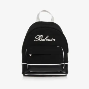 Black & White Canvas Backpack (32cm)