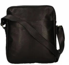 Black beato men's leather bag