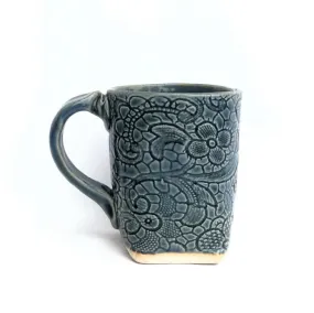 Blue Lace Mug