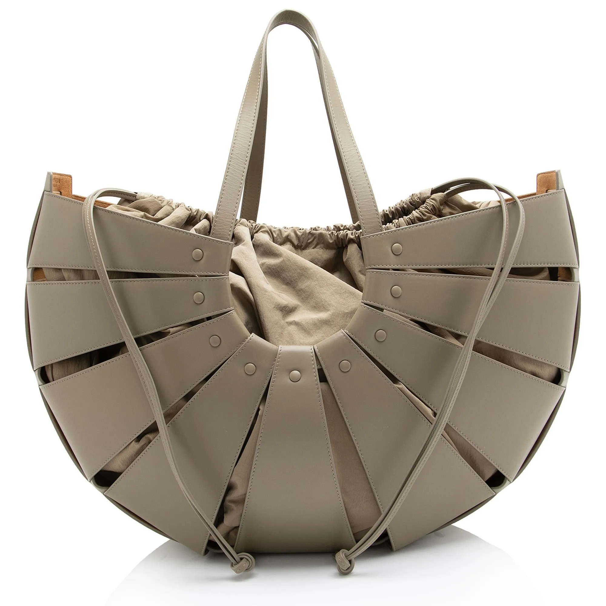 Bottega Veneta Calfskin The Shell Large Tote