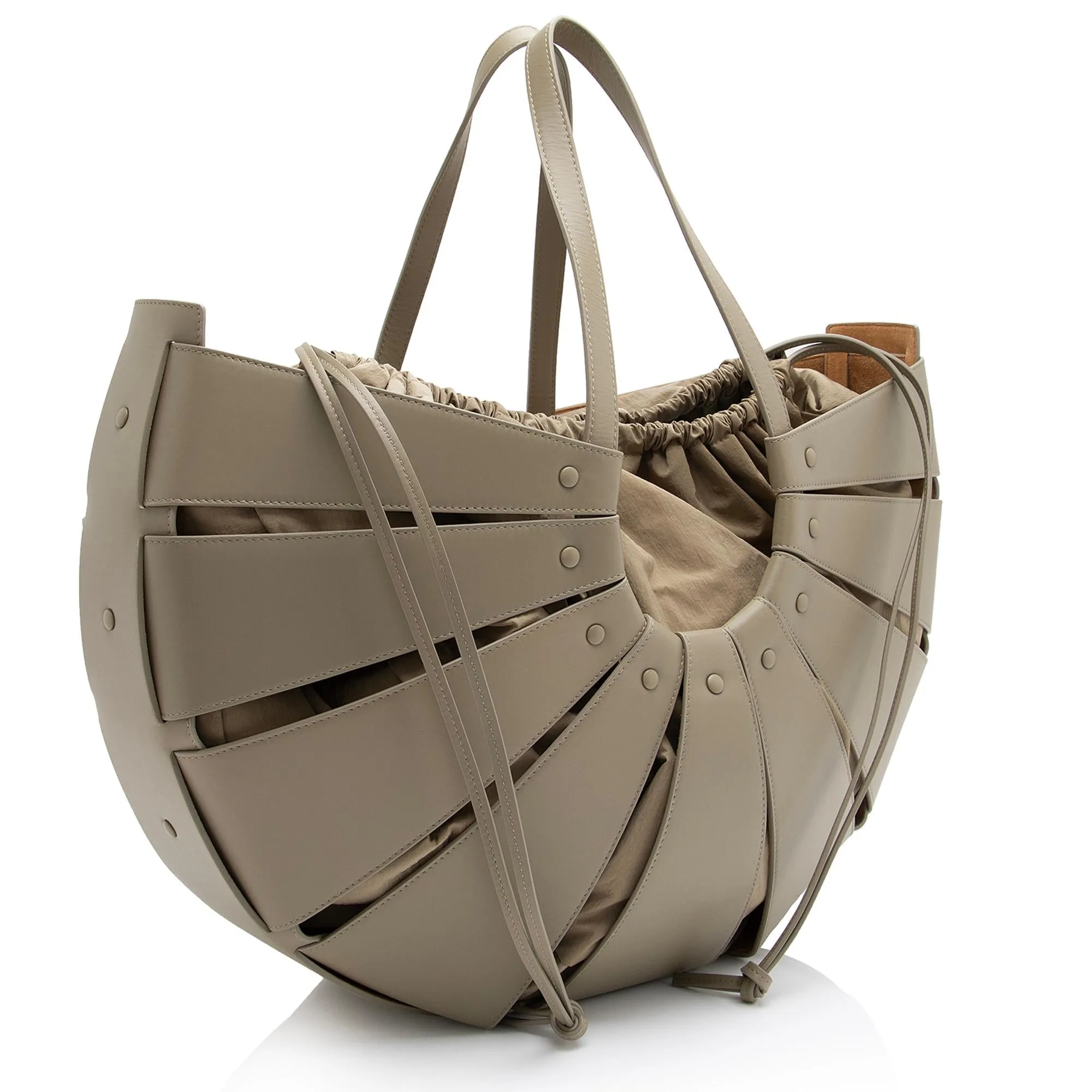 Bottega Veneta Calfskin The Shell Large Tote