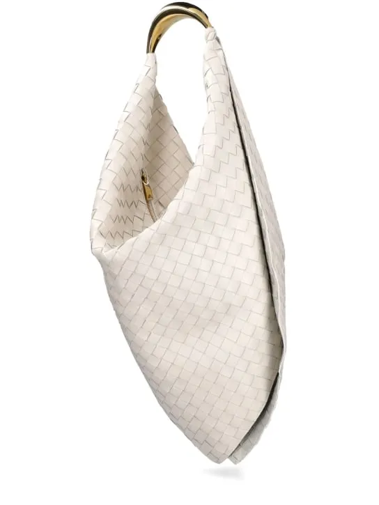 Bottega Veneta   Foulard leather shoulder bag 