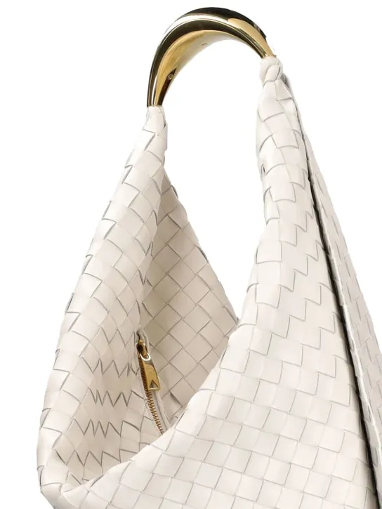 Bottega Veneta   Foulard leather shoulder bag 