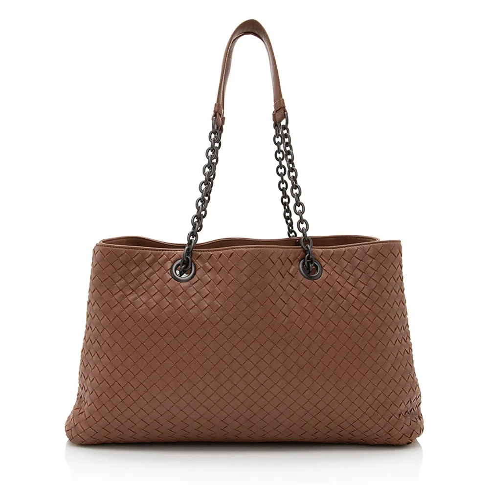 Bottega Veneta Intrecciato Nappa Leather Medium Tote