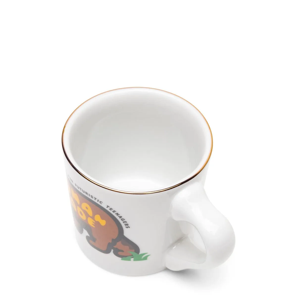 BROWN BEAR COFFEE MUG WHITE | Bodega