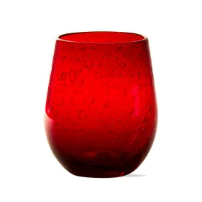 Bubble Glass Stemless Wine Glass