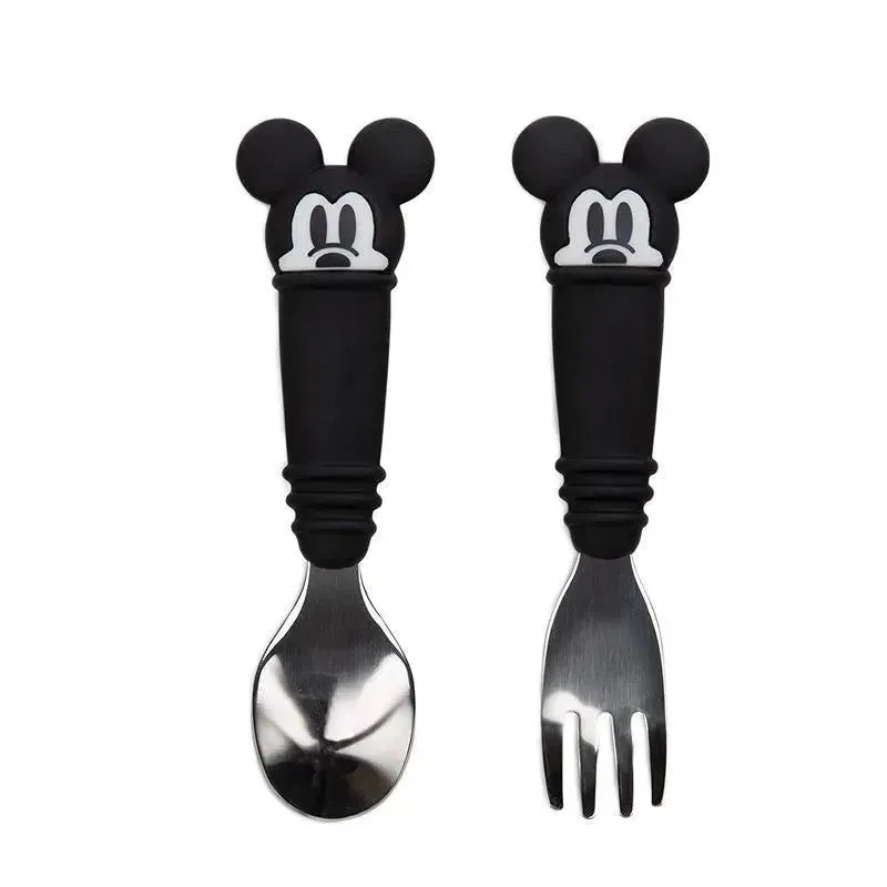 Bumkins - Spoon And Fork Set Disney Mickey