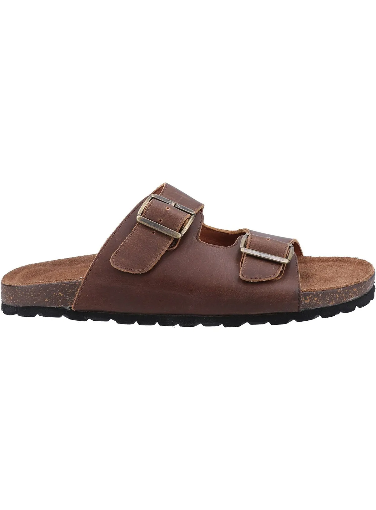 Buy HUSH PUPPIES Nash Slider Brown 8 | Sandals and flip flops | Tu