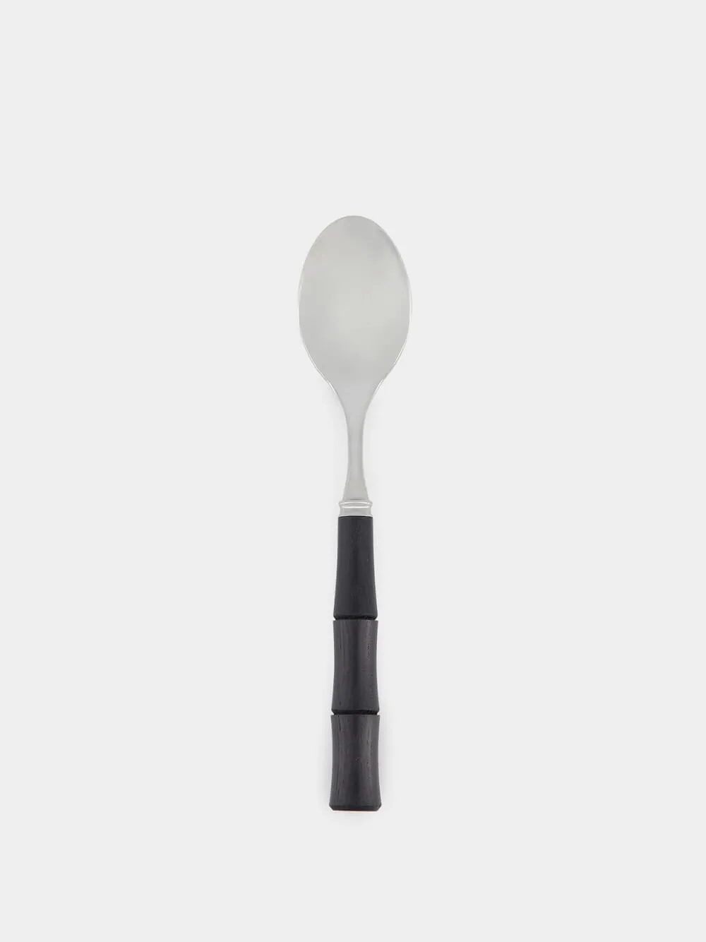 Byblos Bamboo Black Dessert Spoon