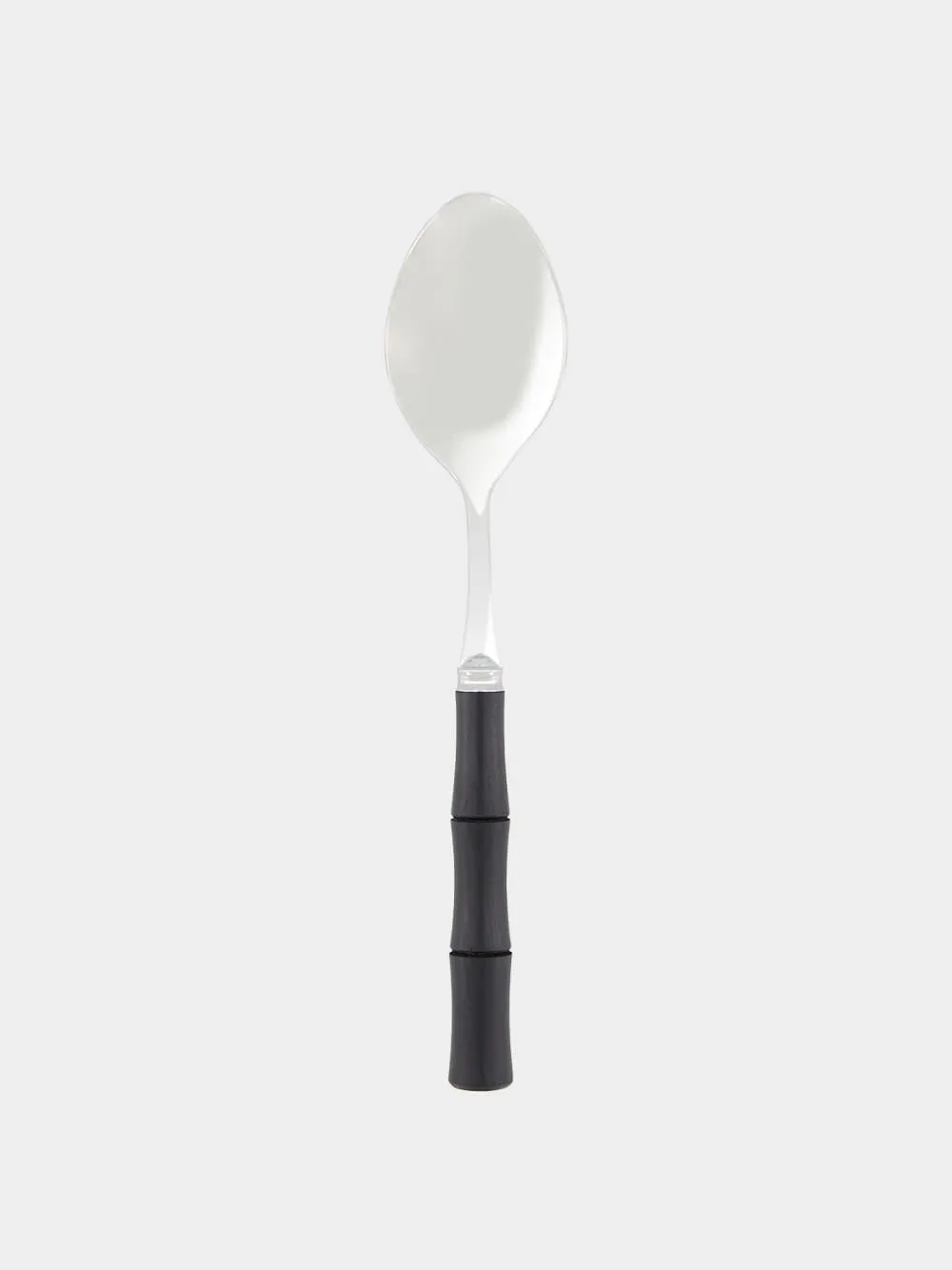 Byblos Bamboo Black Serving Spoon