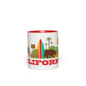 CALIFORNIA CITYSCAPE Accent Mug