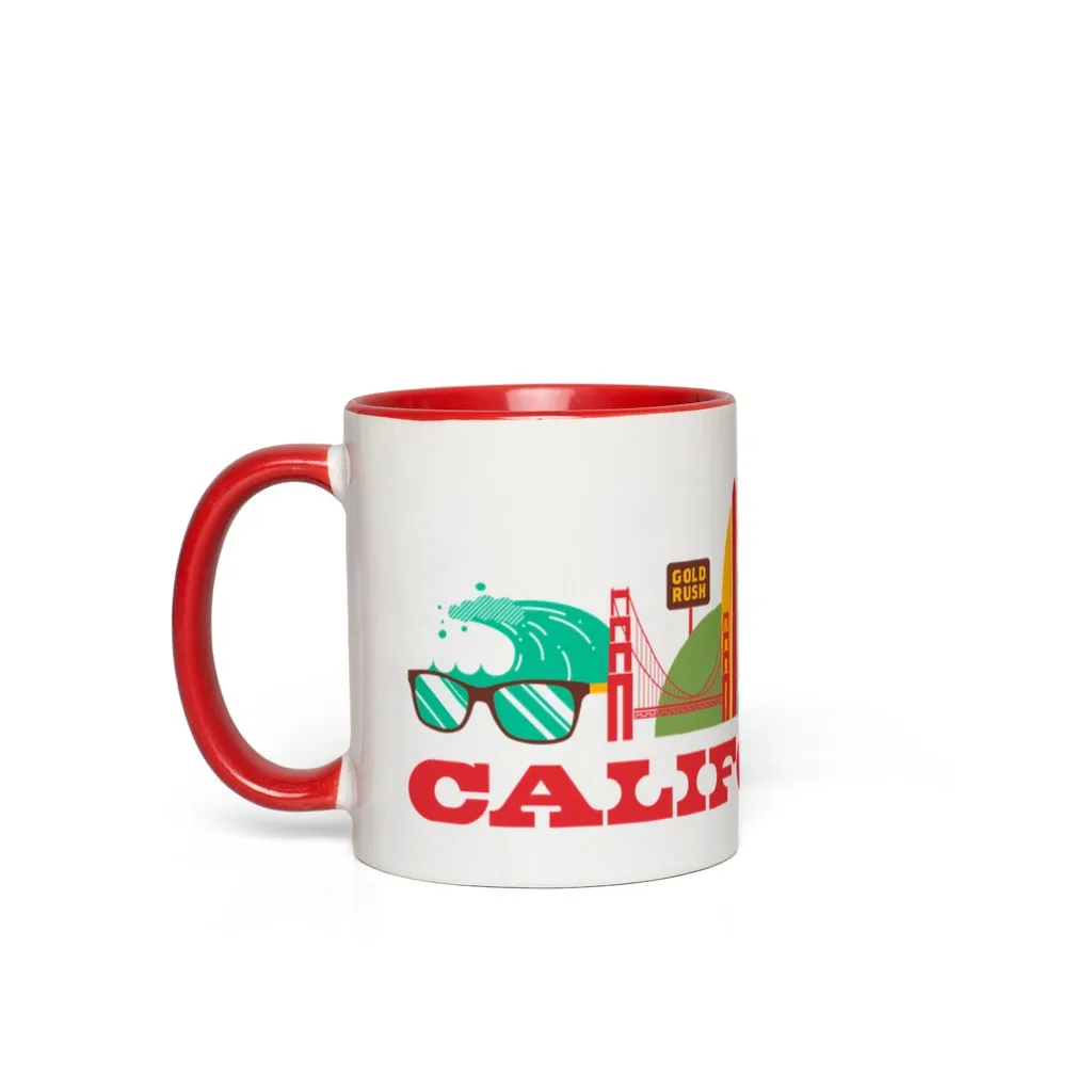 CALIFORNIA CITYSCAPE Accent Mug