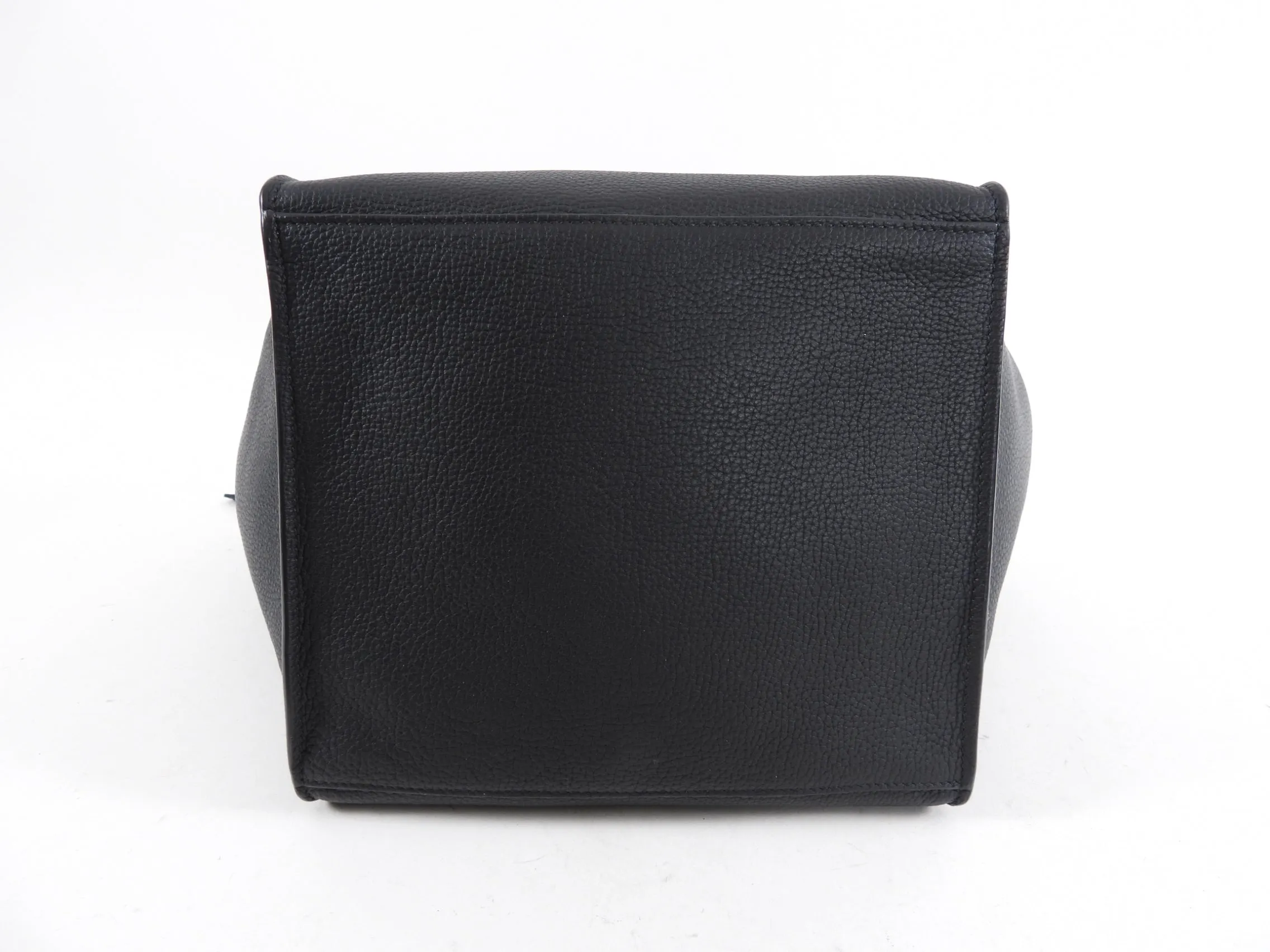 Celine Black Leather Small Big Bag Tote Bag