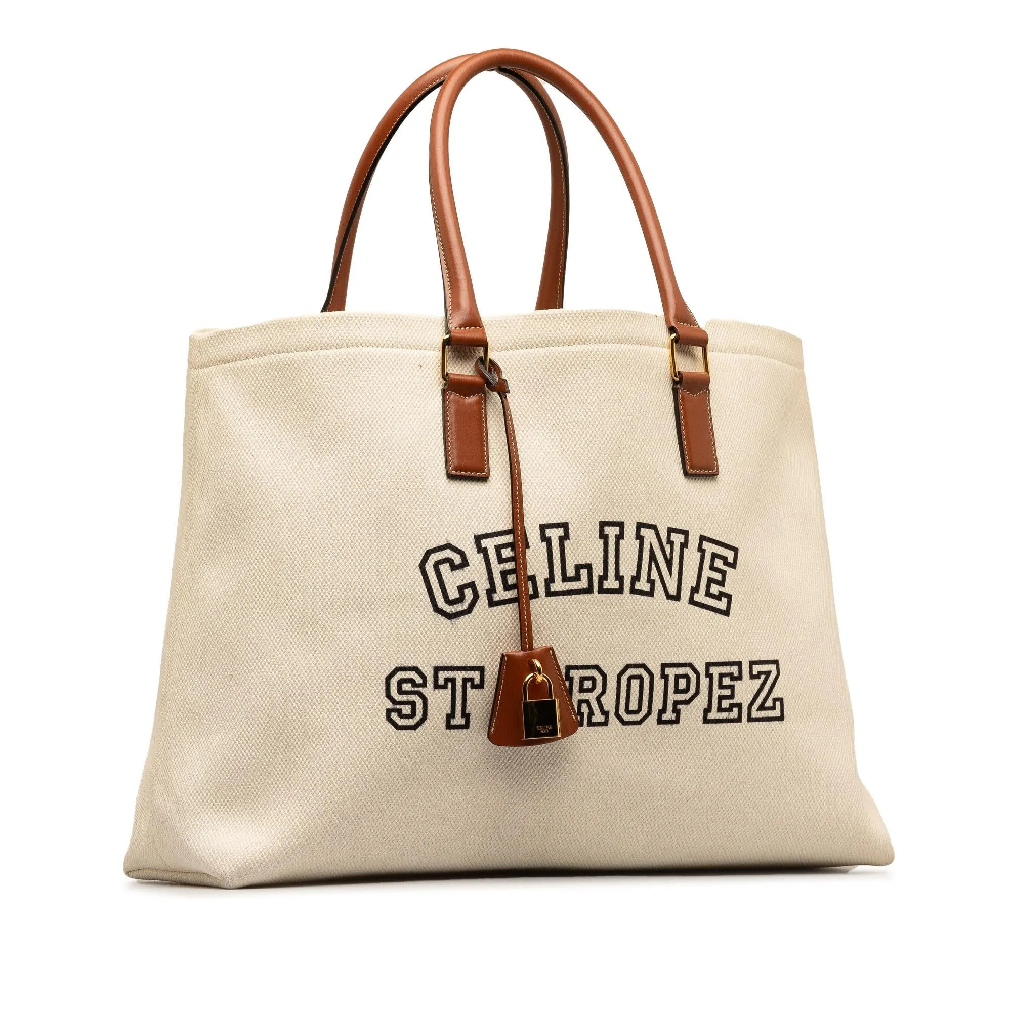 Celine St. Tropez Horizontal Cabas Tote (SHG-bJ9eTB)