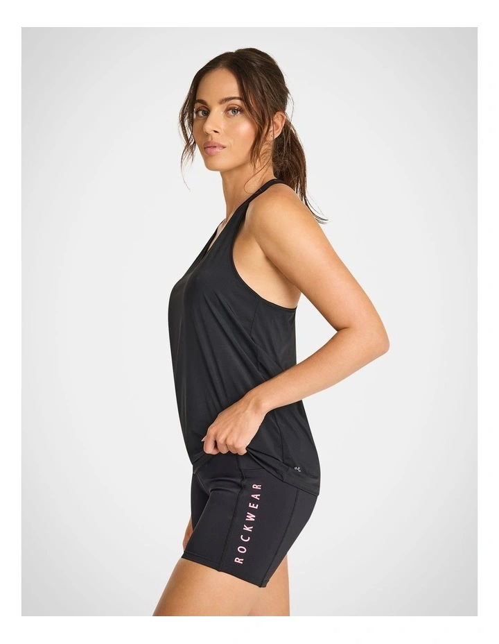 Challenge Mesh Active Tank in Black