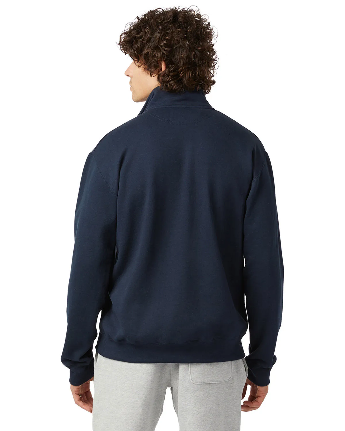 Champion S450  Unisex Powerblend Quarter-Zip Pullover