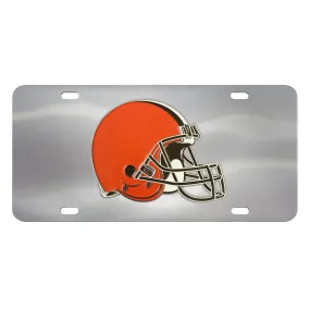 Cleveland Browns Die-Cast License Plate